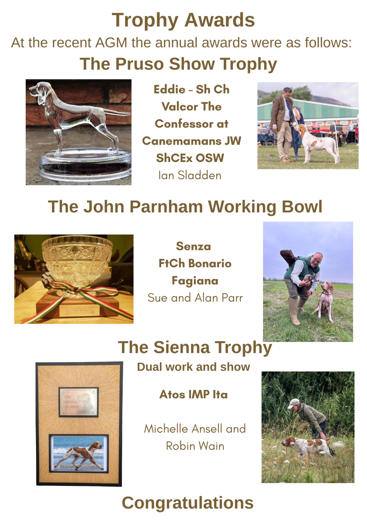 24/25 Annual Trophy Awards